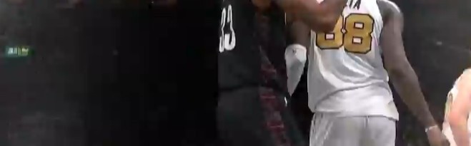 kaiyun-牵制力太强！小迈克尔·波特突破 抛传助飞克拉克斯顿空接暴扣