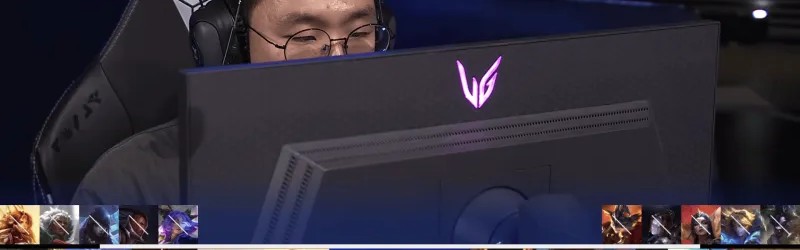 中单队 1-0 下路队：Chovy15杀卡莎全场carry，中单队逆转胜