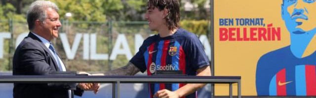 贝列林：我本感觉今年很难回归 感谢巴萨给我机会