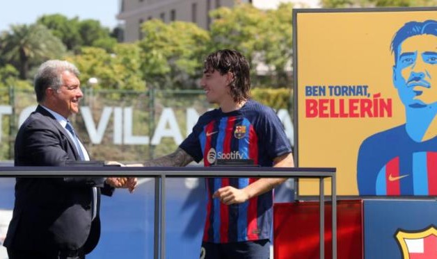 贝列林：我本感觉今年很难回归 感谢巴萨给我机会