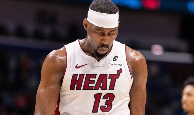 kaiyun-阿德巴约砍至少23分9板6断 热火队已5年未出现&amp;上次也是他所创造